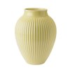 Knabstrup Vase mit Rillen H27 cm, Gelb