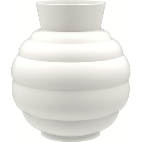 Knabstrup Keramik x Tortus Vase No3 H26,5 cm, Wei