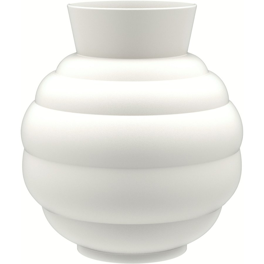 Knabstrup Keramik x Tortus Vase No3 H26,5 cm, Wei