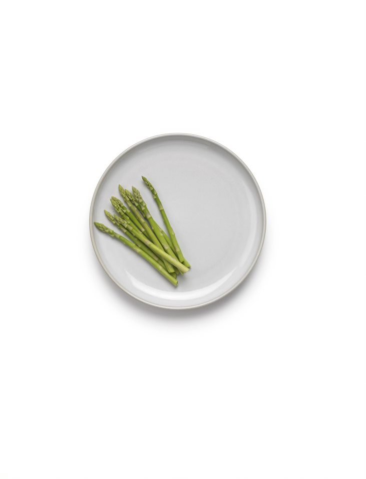 Knabstrup Tavola Tallerken 2 stk. 22,5 cm, Silkemat Hvid