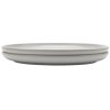 Knabstrup Tavola Tallerken 2 stk. 22,5 cm, Silkemat Hvid
