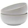 Knabstrup Tavola Dyb Tallerken 2 stk. 15 cm, Silkemat Hvid