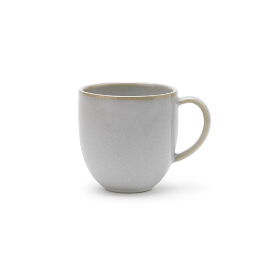 Knabstrup Tavola Krus 2 stk, Silkemat Hvid