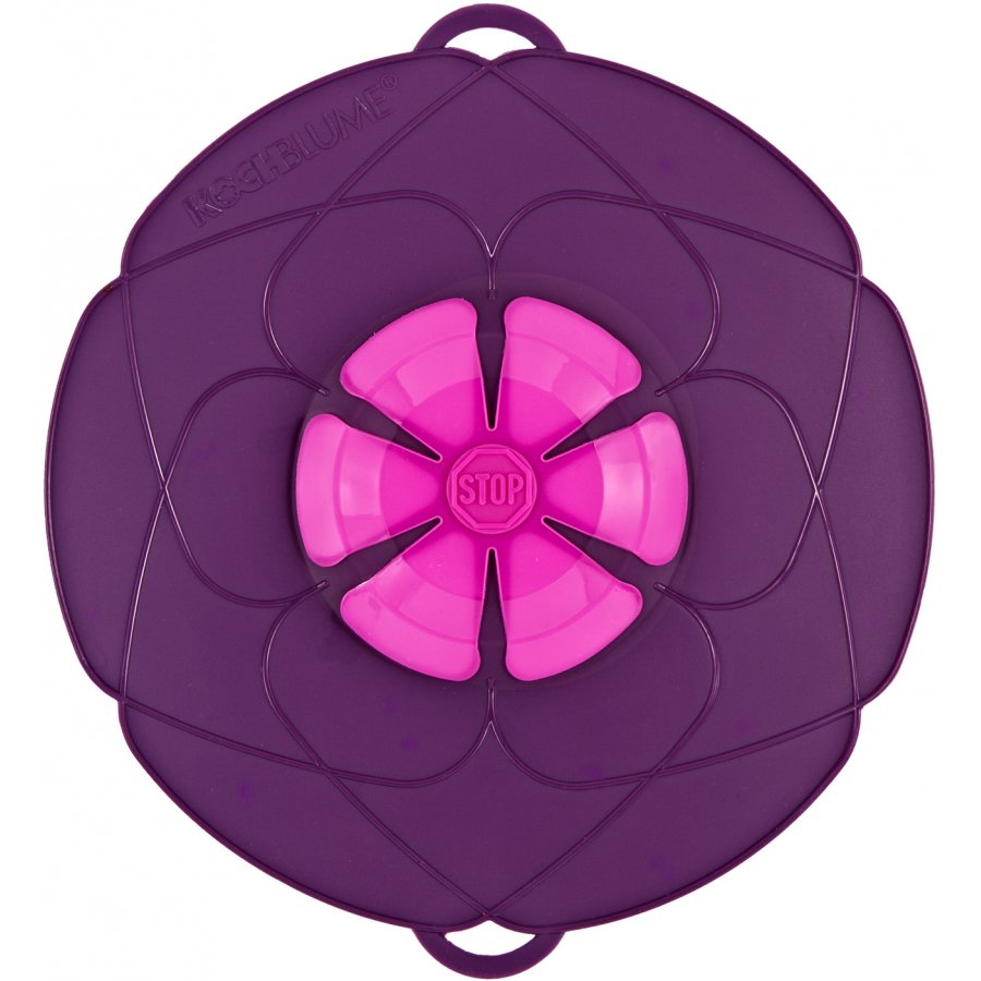 Kochblume Universal-Deckel, 14-20 cm, Lila/Rosa