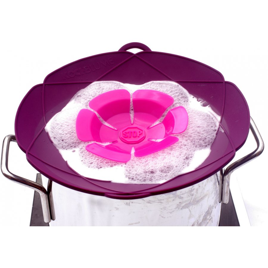 Kochblume Universal-Deckel, 14-20 cm, Lila/Rosa
