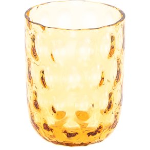 Kodanska Danish Summer Tumbler Drikkeglas Big Drops 25 cl, Amber