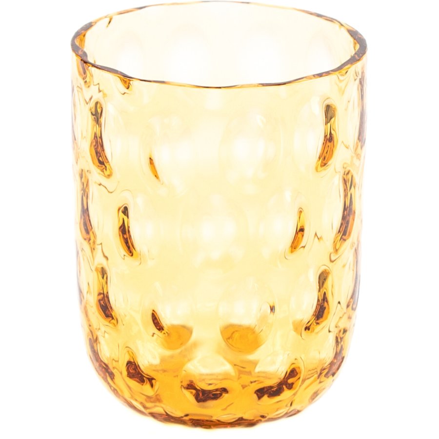 Kodanska Danish Summer Tumbler Trinkglas Big Drops 25 cl, Amber