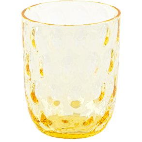Kodanska Danish Summer Tumbler Drikkeglas Big Drops 25 cl, Gul
