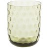 Kodanska Danish Summer Tumbler Trinkglas Small Drops 25 cl, Olive Grn