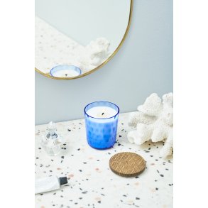 Kodanska Danish Summer Duftlys H9 cm, Blå