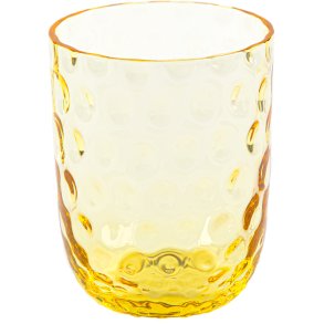 Kodanska Danish Summer Tumbler Drikkeglas Small Drops 25 cl, Gul