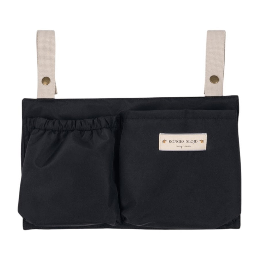 Konges Sljd Tasche fr Kinderwagen 30cm, Schwarz