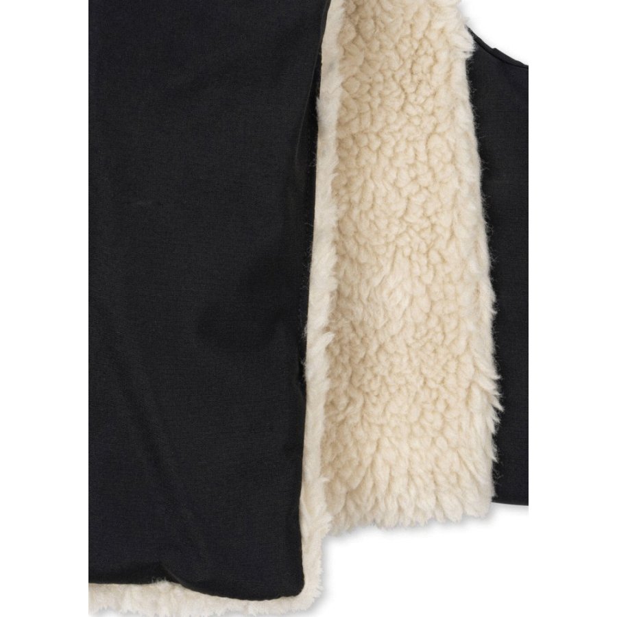 Konges Sljd Kinderwagen-Handschuhe, Schwarz