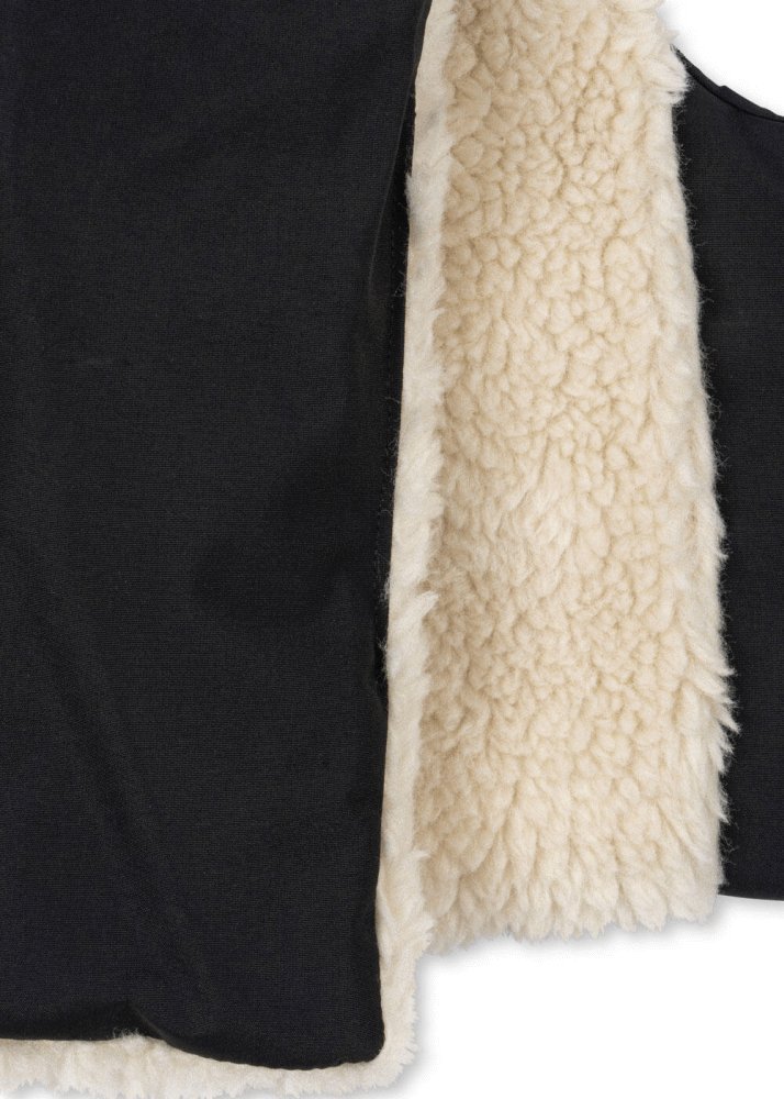 Konges Sljd Kinderwagen-Handschuhe, Schwarz