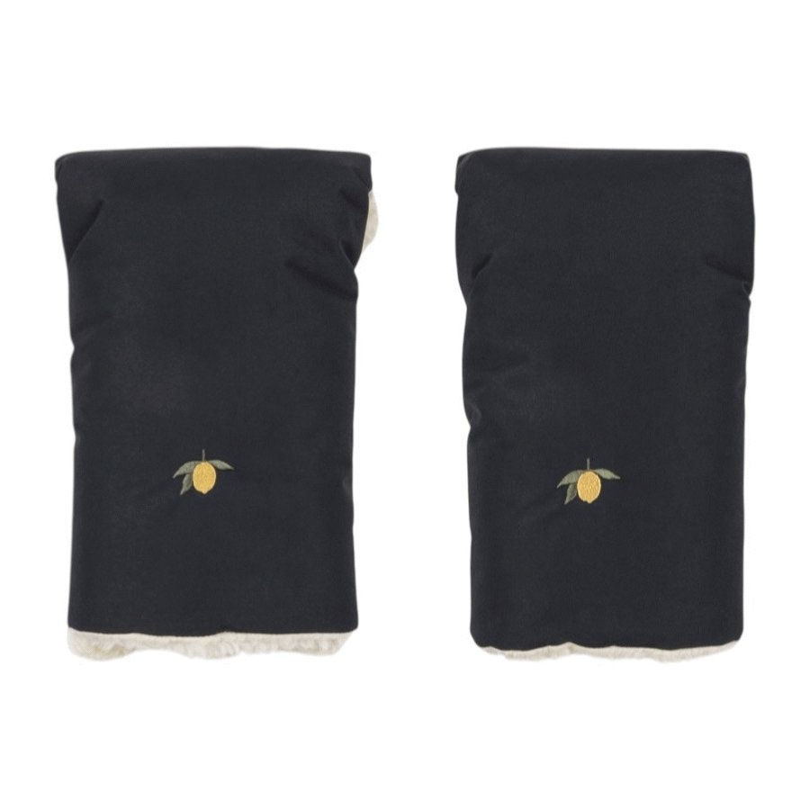 Konges Sljd Kinderwagen-Handschuhe, Schwarz
