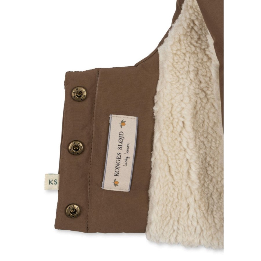 Konges Sljd Kinderwagen-Handschuhe, Walnut