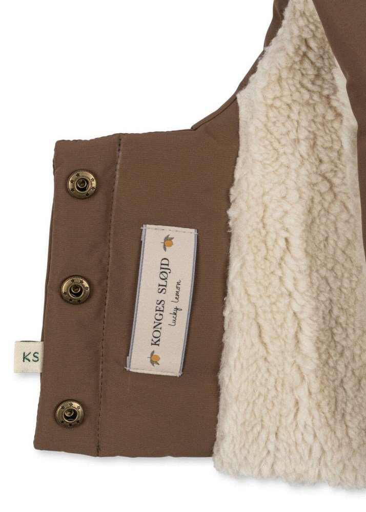 Konges Sljd Kinderwagen-Handschuhe, Walnut