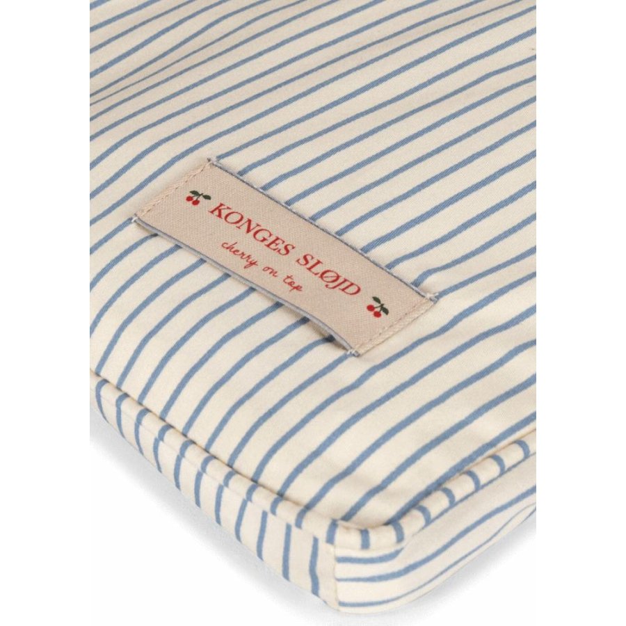 Konges Sljd Bettumrandung 360cm, Blau Gestreift