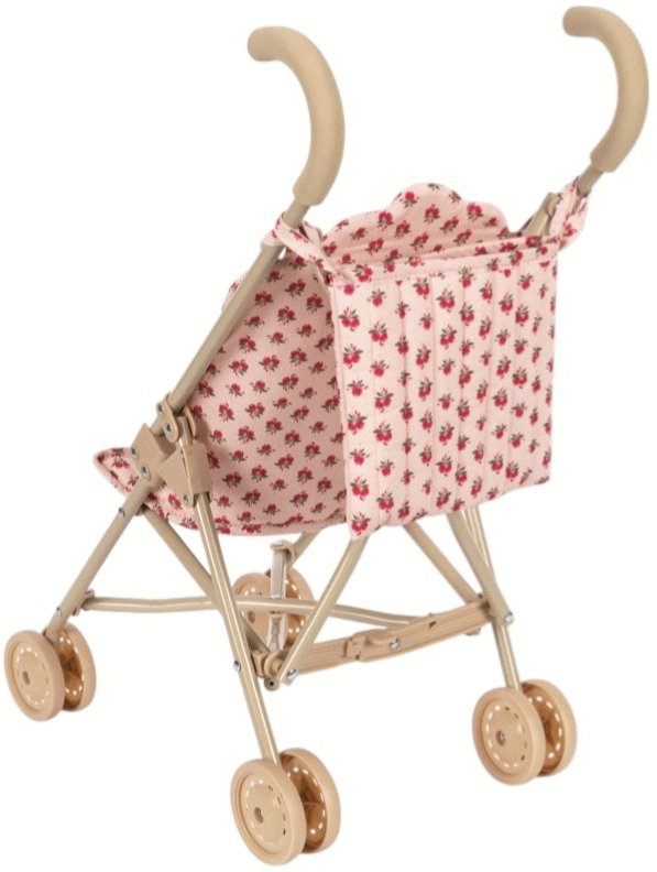Konges Sljd Dukkeklapvogn 57 cm, Rosie Rose