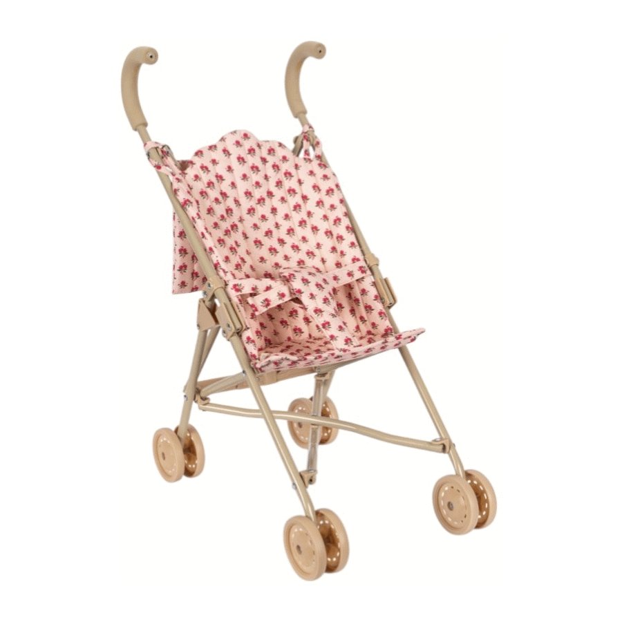 Konges Sljd Dukkeklapvogn 57 cm, Rosie Rose