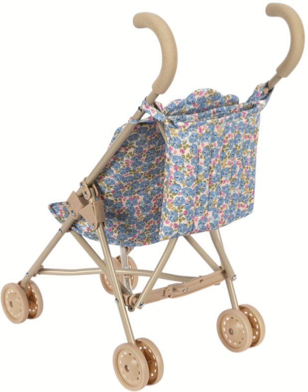 Konges Sljd Dukkeklapvogn 57 cm, Fleur Rosier