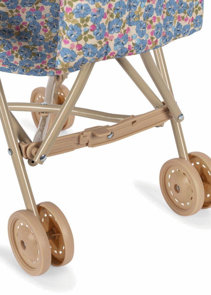 Konges Sljd Dukkeklapvogn 57 cm, Fleur Rosier
