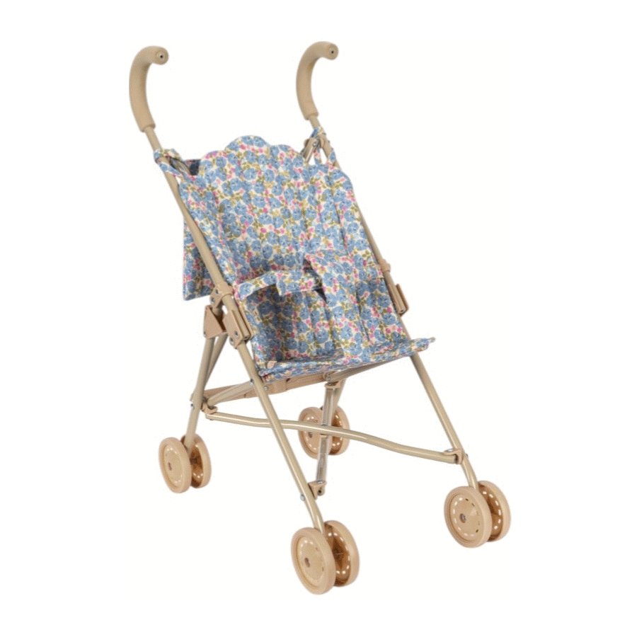 Konges Sljd Dukkeklapvogn 57 cm, Fleur Rosier