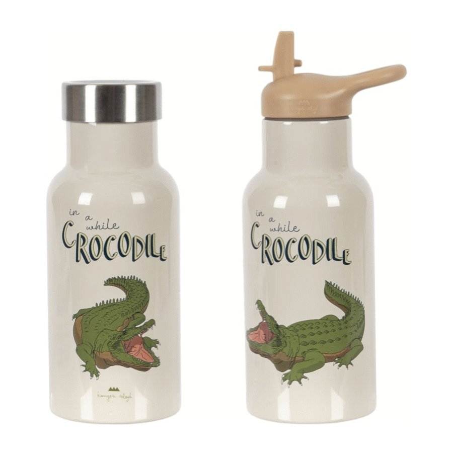 Konges Sljd Termoflaske 350 ml, Krokodille