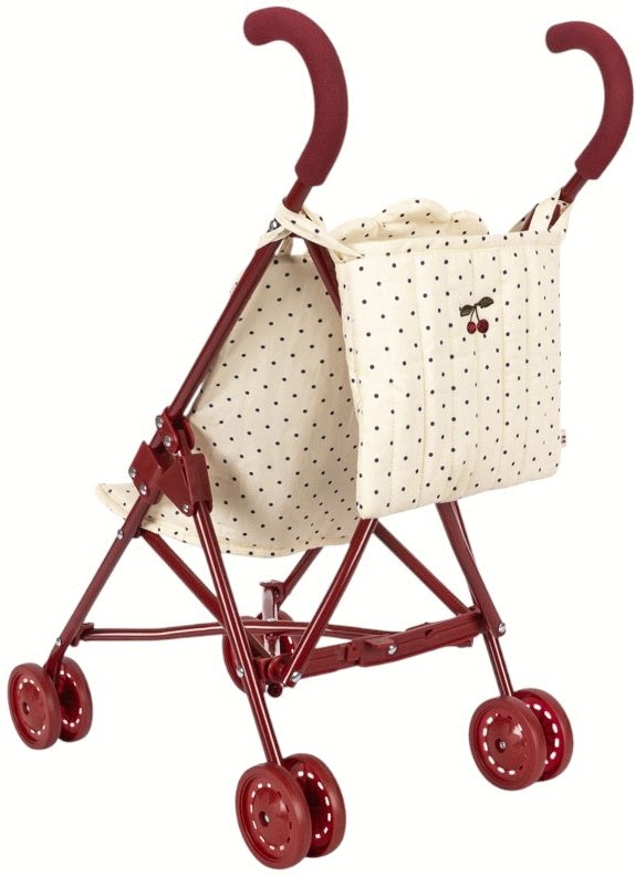 Konges Sl�jd Dukkeklapvogn 57 cm, Estate Dot