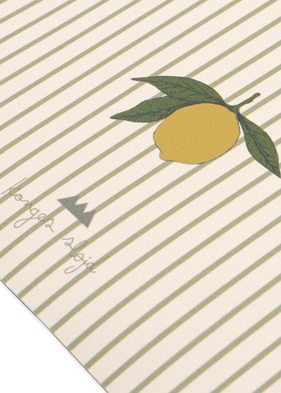 Konges Sl�jd Stoleunderlag 100x75 cm, Tea Stripe