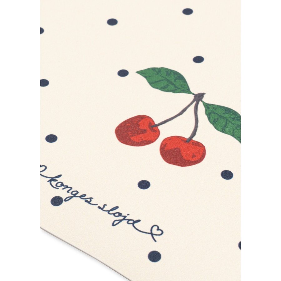 Konges Sl�jd Stoleunderlag 100x75 cm, Navy Dot