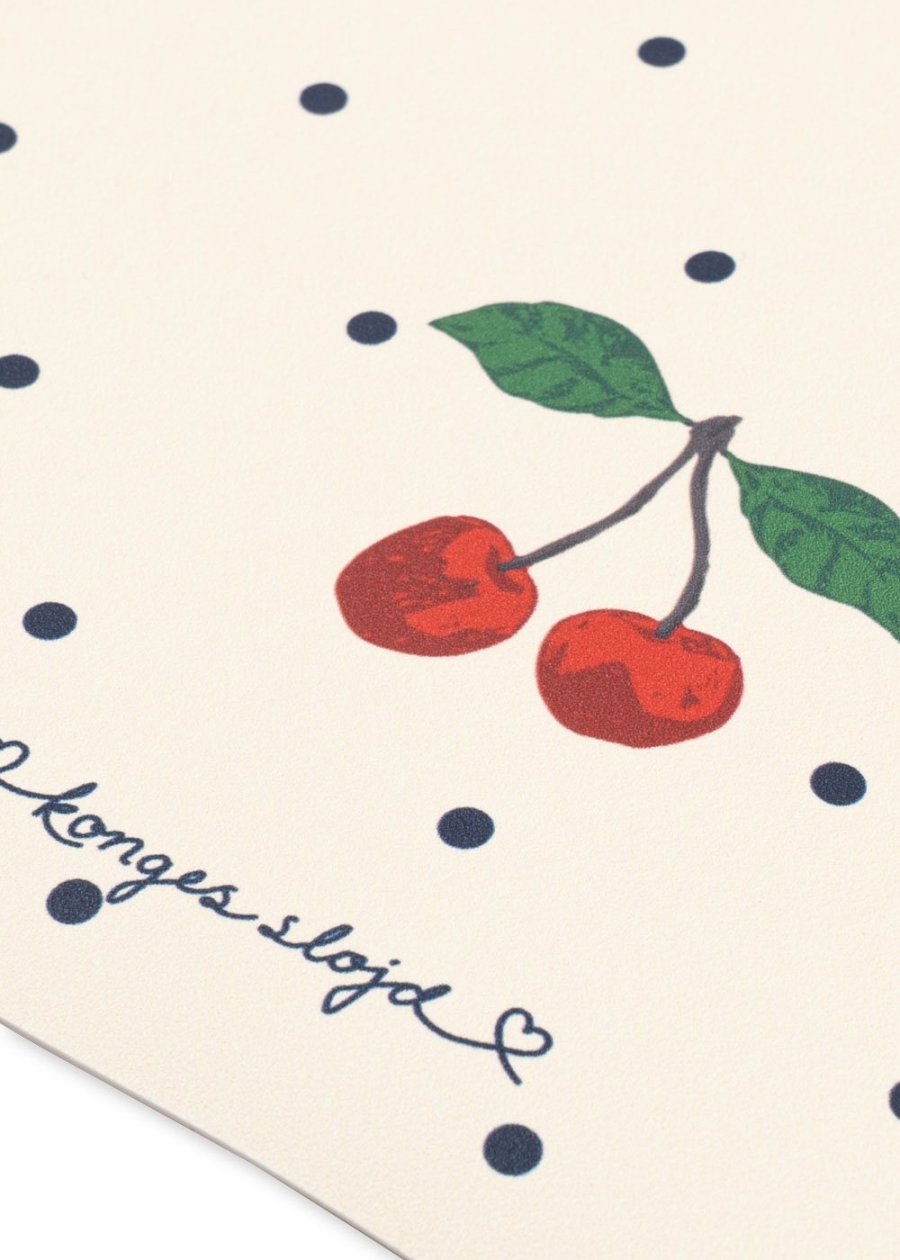 Konges Sl�jd Stoleunderlag 100x75 cm, Navy Dot