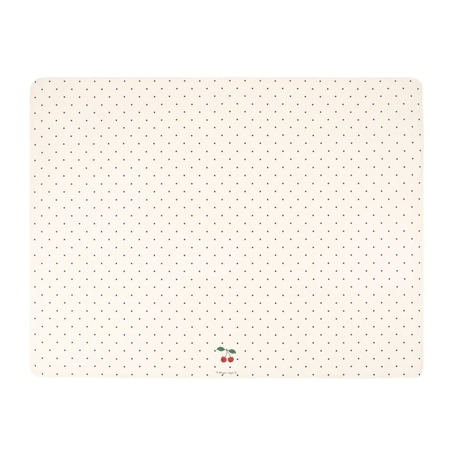 Konges Sl�jd Stoleunderlag 100x75 cm, Navy Dot