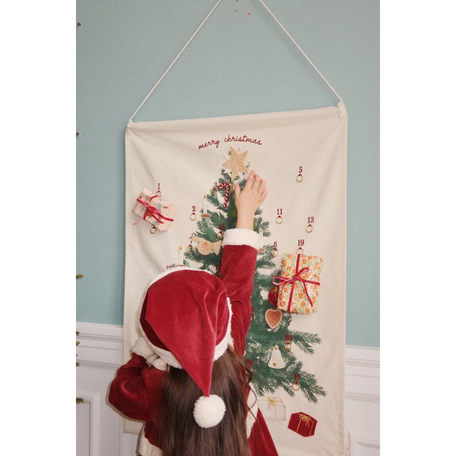 Konges Sljd Adventskalender 80 cm, Seedpearl