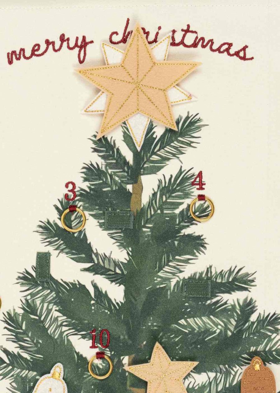 Konges Sljd Adventskalender 80 cm, Seedpearl