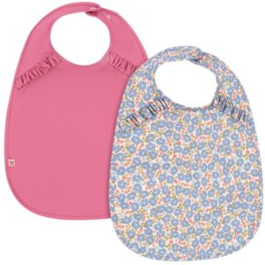 Konges Sljd Slabbetje 2 stuks Fleur Rosier/Chateau Rose