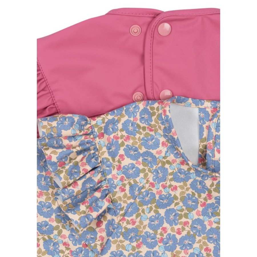 Konges Sljd Langrmet Hagesmk 2 stk 18M-3Y, Fleur Rosier/Chateau Rose