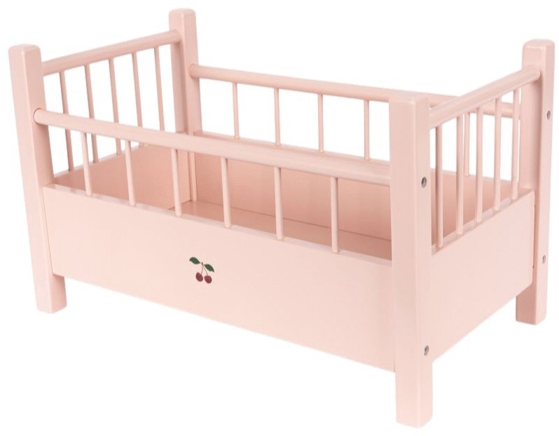 Konges Sljd Puppenbett 46cm, Pink