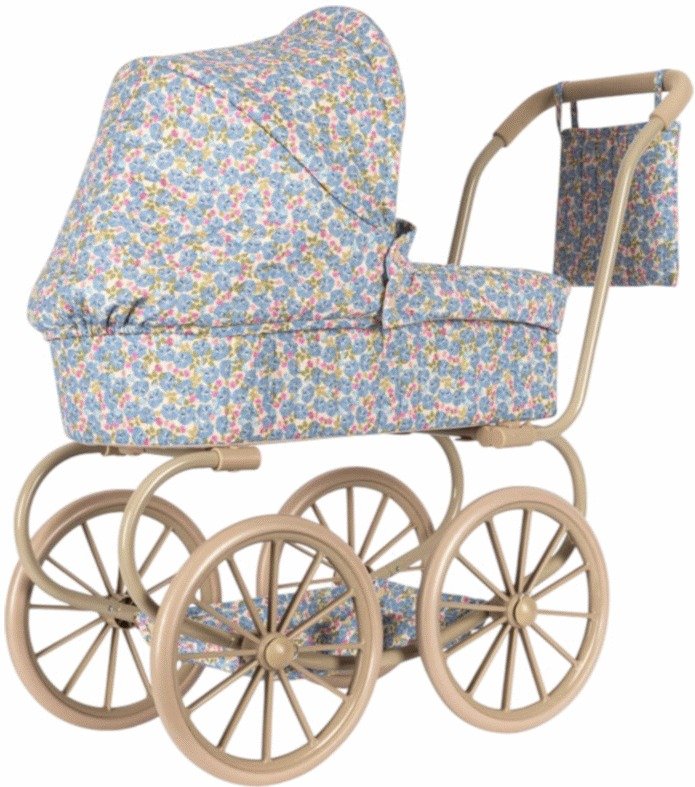 Konges Sljd Minnie Dukkevogn 72 cm, Fleur Rosier