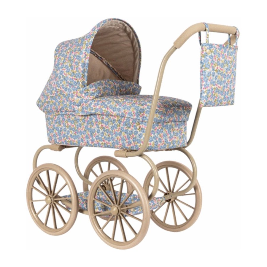 Konges Sljd Minnie Dukkevogn 72 cm, Fleur Rosier