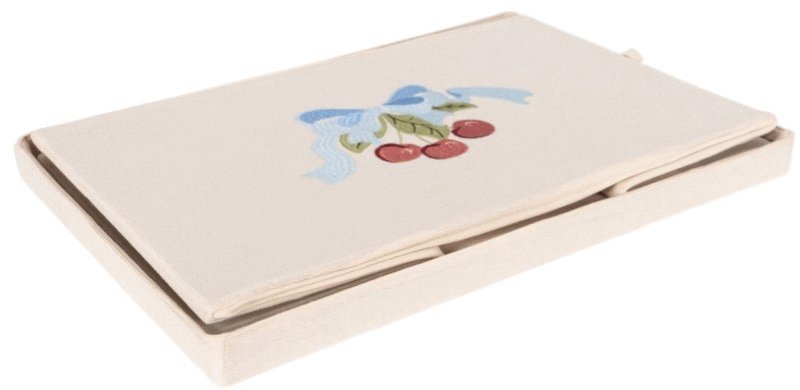 Konges Sljd Aufbewahrungskiste 4732cm, Cherry Bow