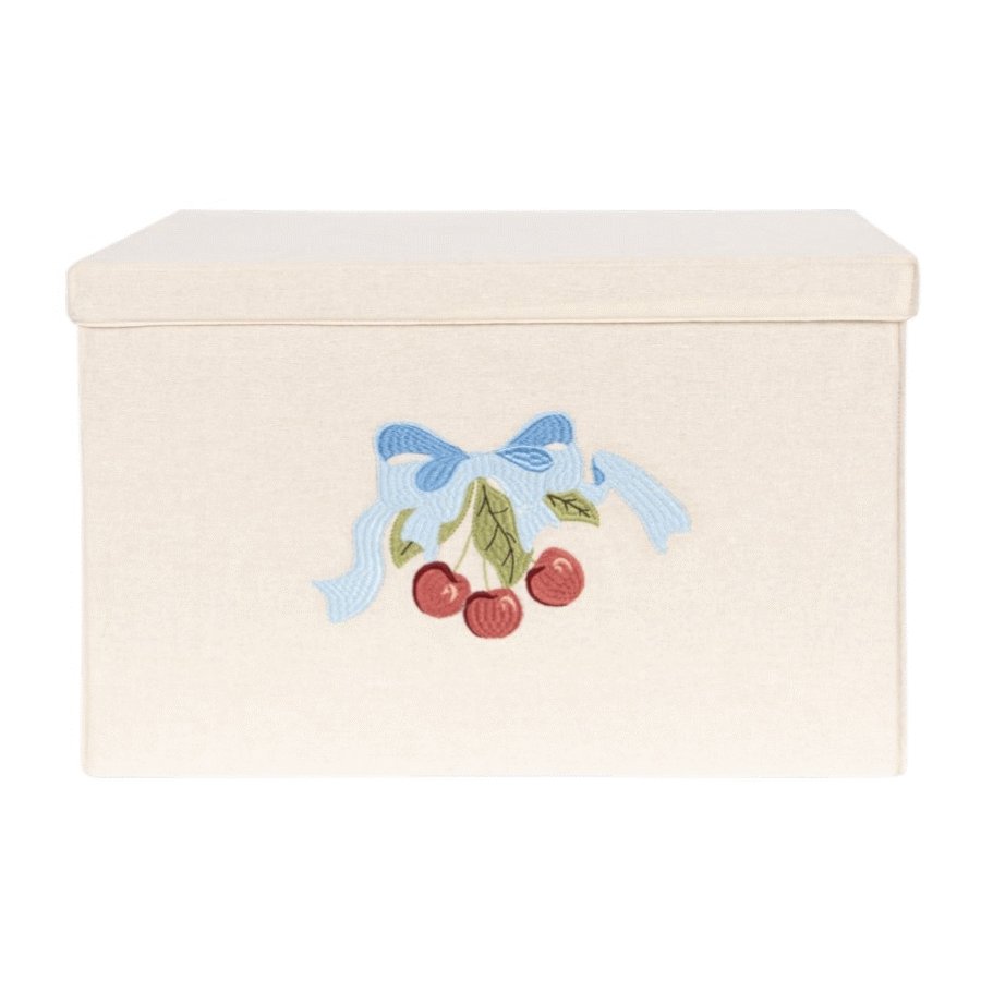 Konges Sljd Aufbewahrungskiste 4732cm, Cherry Bow