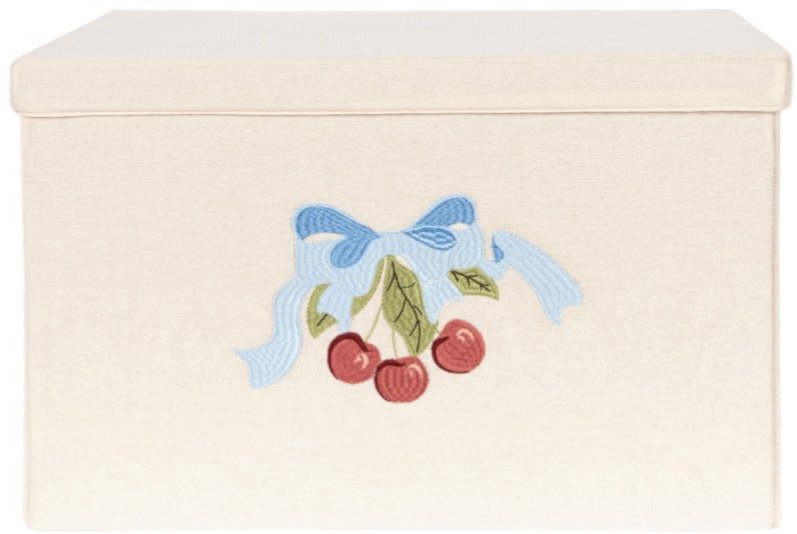 Konges Sljd Aufbewahrungskiste 4732cm, Cherry Bow