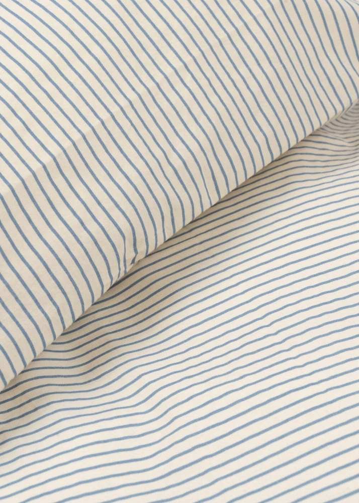 Konges Sljd Strandshavet Juniorsengetj 100x140 cm, Blstripet