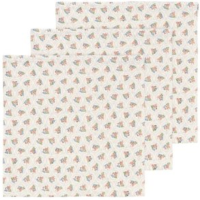 Konges Sljd Stoffen servetten 3 stuks 65x65 cm, Verona Blues