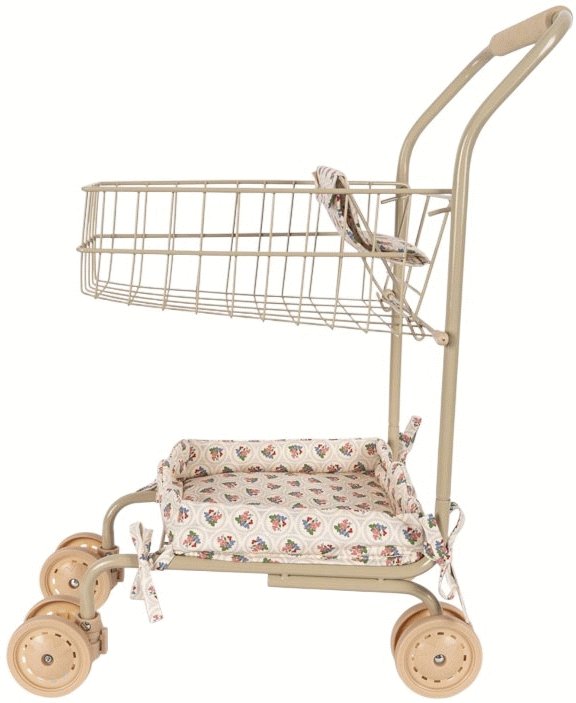 Konges Sljd Spiel-Einkaufswagen 56 cm, Verona Blues