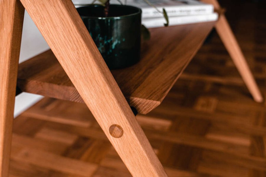 Kristian Juul Kaya TV-stander H116 cm, Eg/Sort