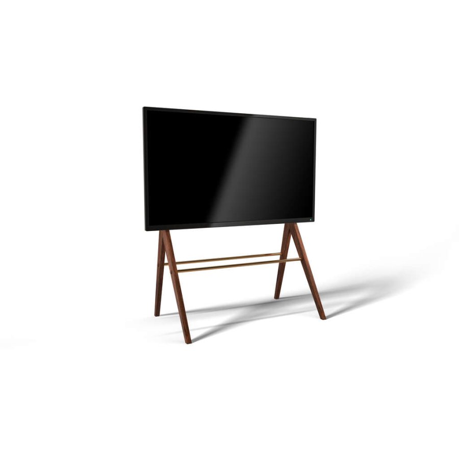 Kristian Juul Kaya TV-stander H116 cm, Valnd/Messing