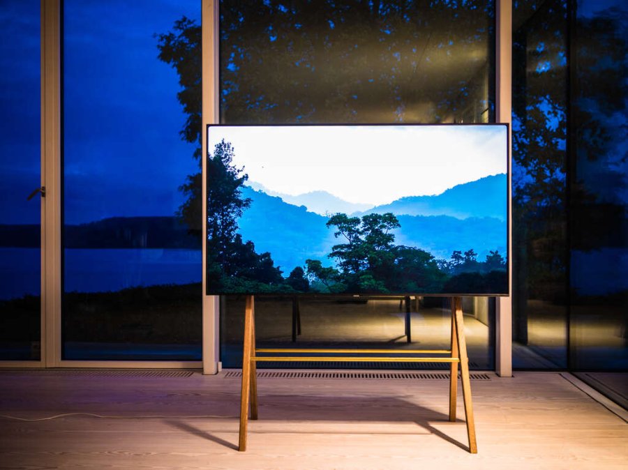 Kristian Juul Kaya TV-stander H116 cm, Valnd/Messing
