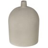 Kristina Dam Studio Dome Vase H20 cm, Grau Engobe